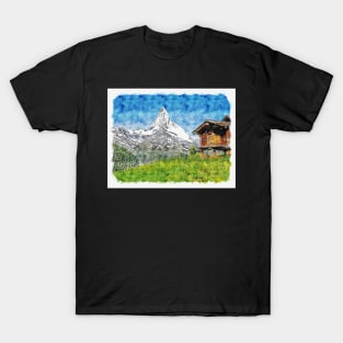 Matterhorn,Zermatt,Switzerland T-Shirt